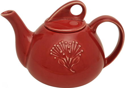  3 Cup Teapot Pohutukawa 